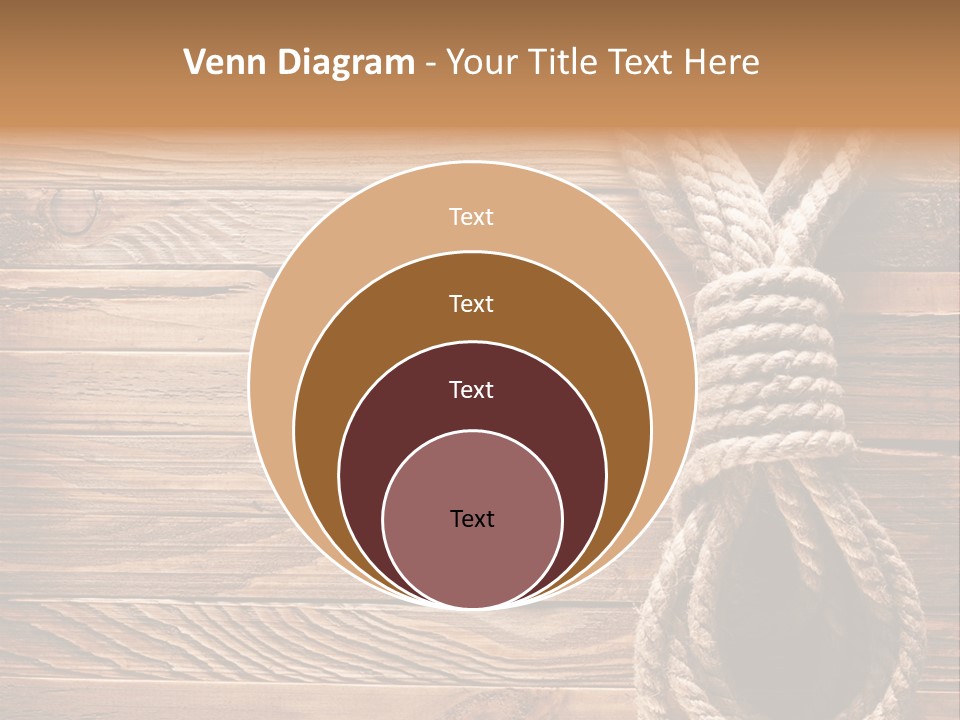 Twine Panel Plank PowerPoint Template