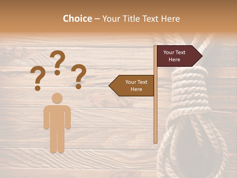 Twine Panel Plank PowerPoint Template