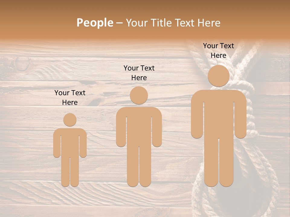 Twine Panel Plank PowerPoint Template