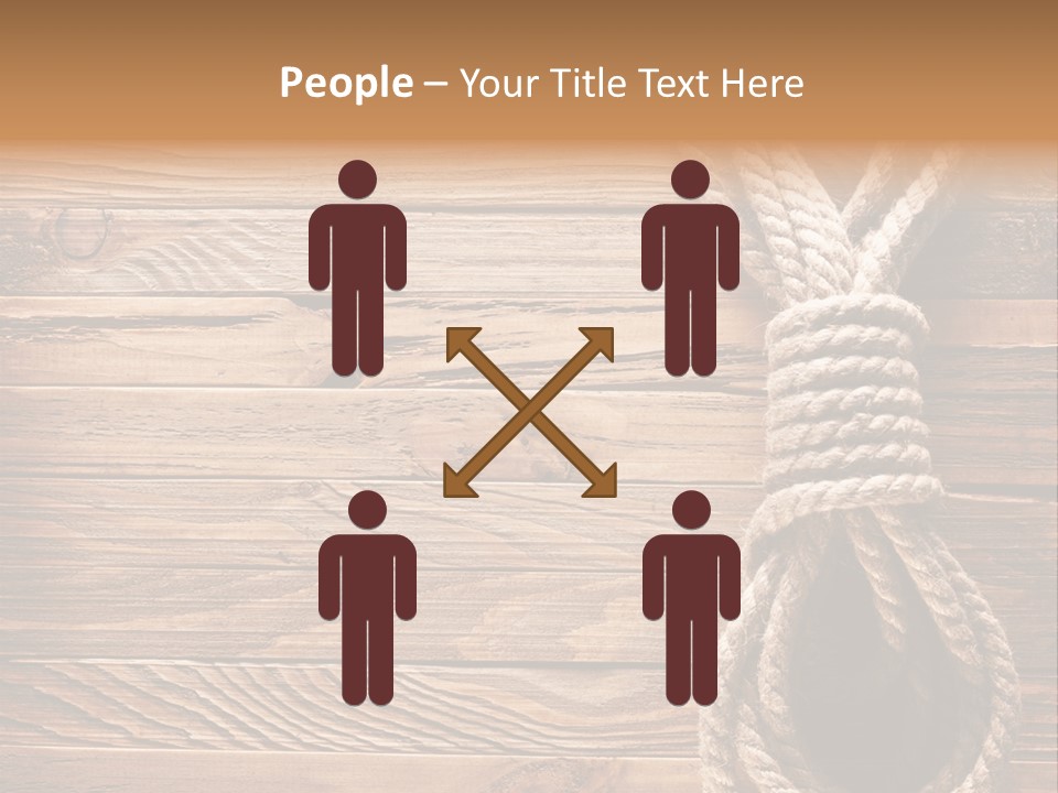 Twine Panel Plank PowerPoint Template