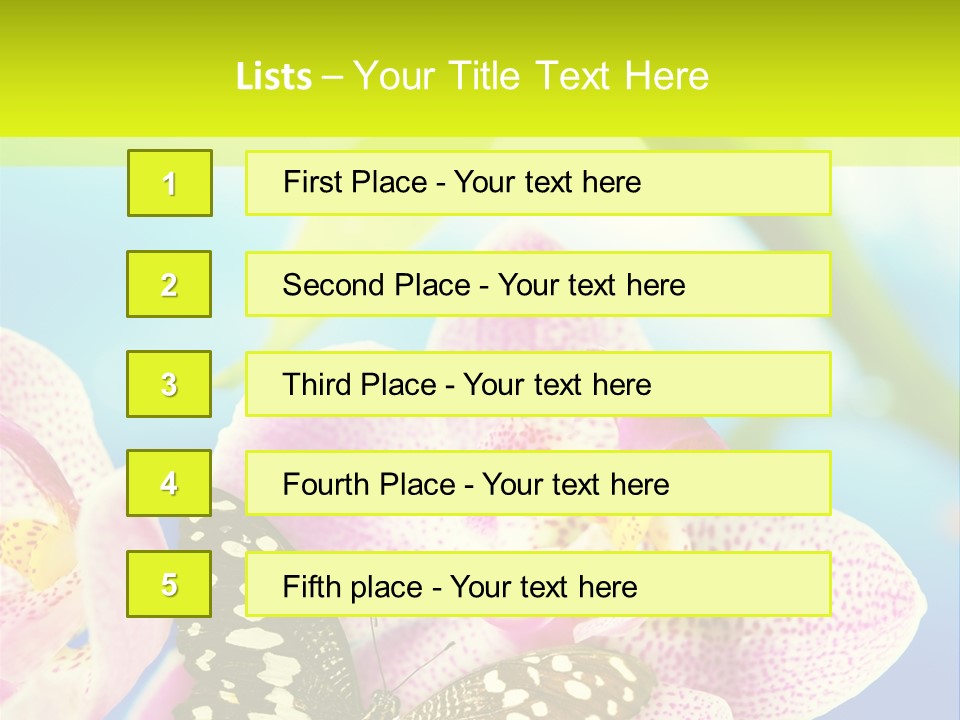 Wing Growth Environment PowerPoint Template