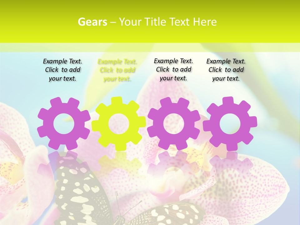 Wing Growth Environment PowerPoint Template