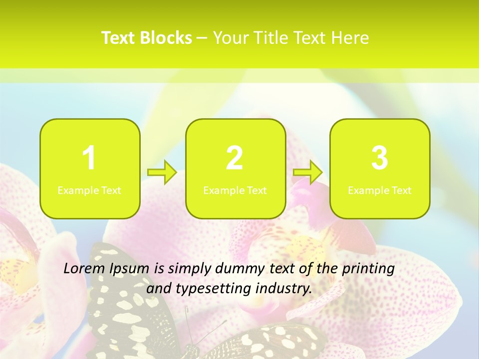 Wing Growth Environment PowerPoint Template