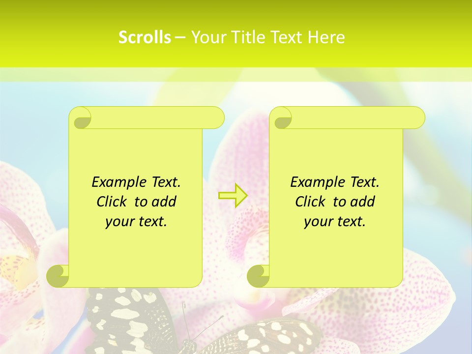 Wing Growth Environment PowerPoint Template