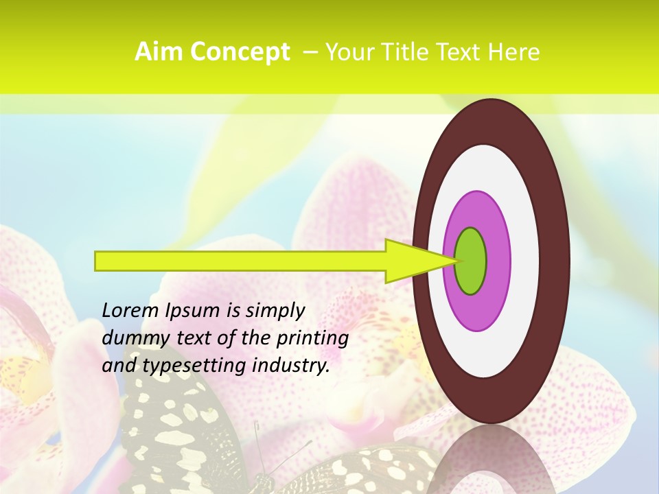 Wing Growth Environment PowerPoint Template