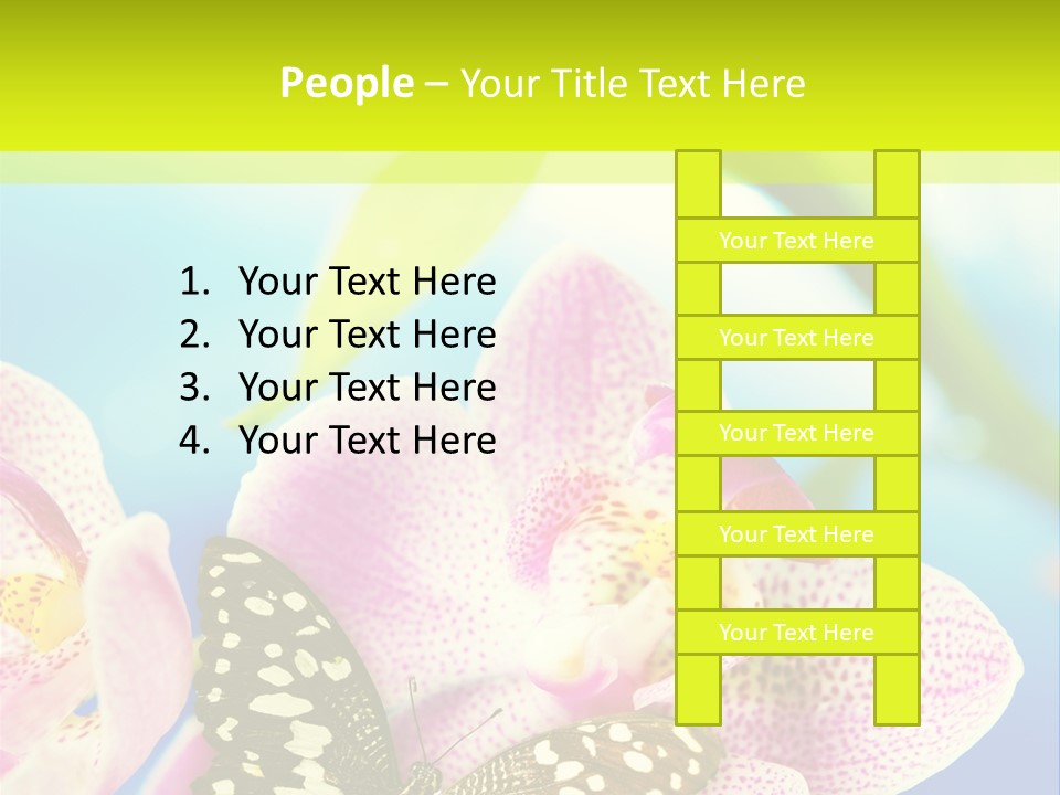 Wing Growth Environment PowerPoint Template