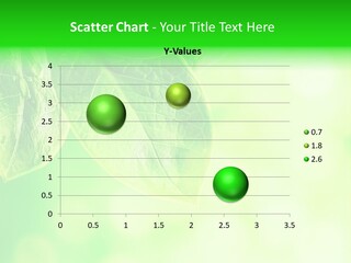 Green Foliage Close Up PowerPoint Template