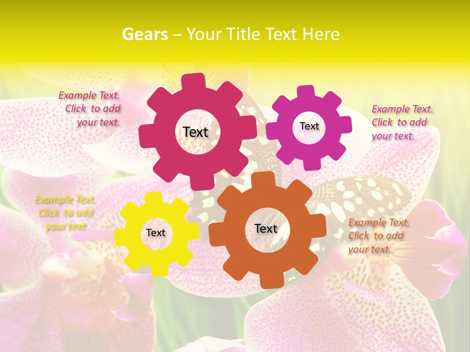 Bug Stem Nature PowerPoint Template