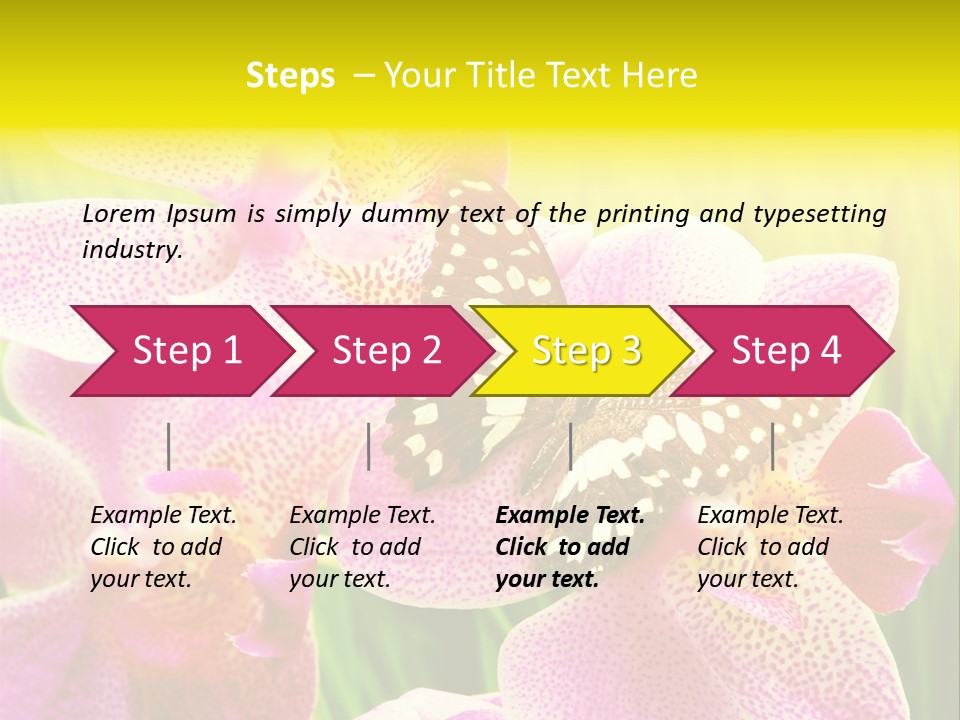 Bug Stem Nature PowerPoint Template