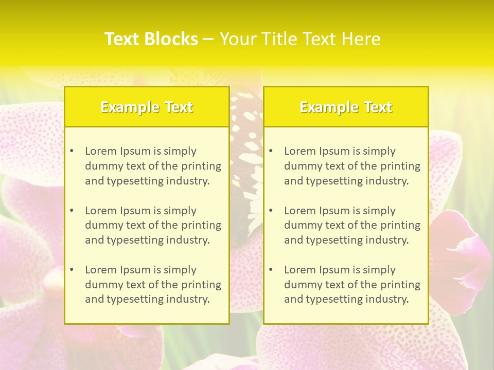 Bug Stem Nature PowerPoint Template