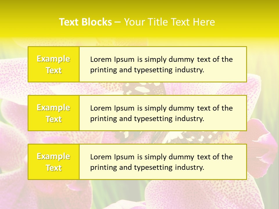 Bug Stem Nature PowerPoint Template