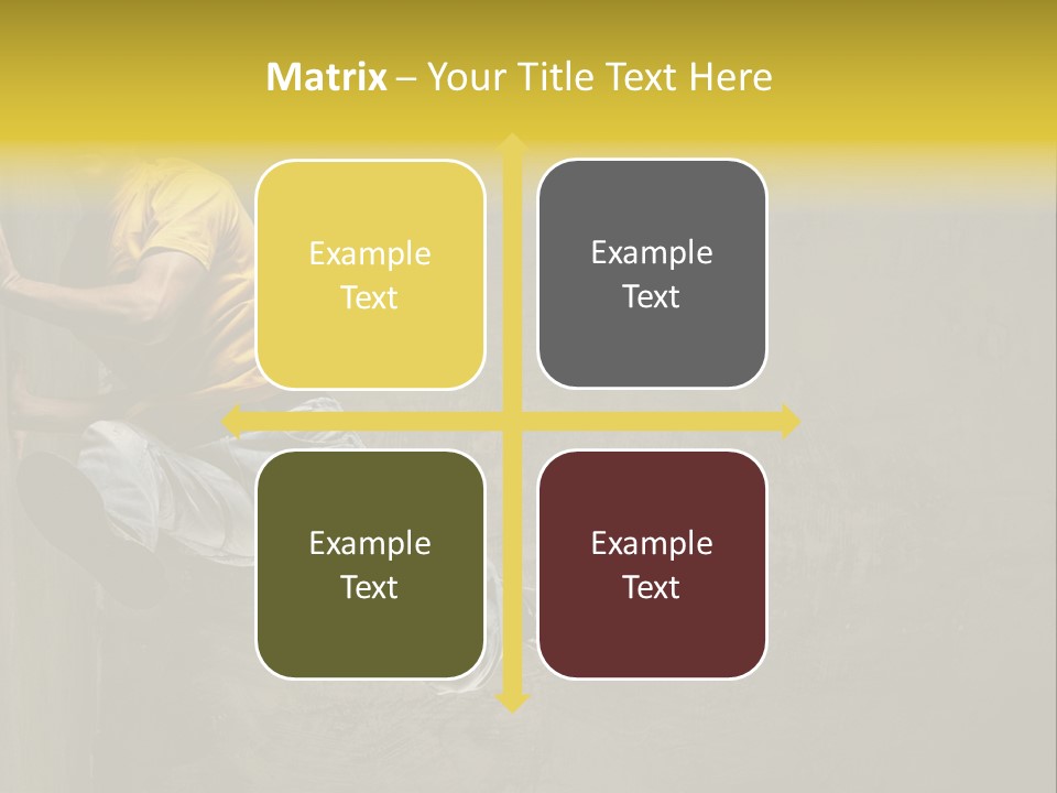 Trendy Grunge Style PowerPoint Template