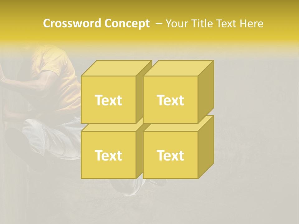 Trendy Grunge Style PowerPoint Template