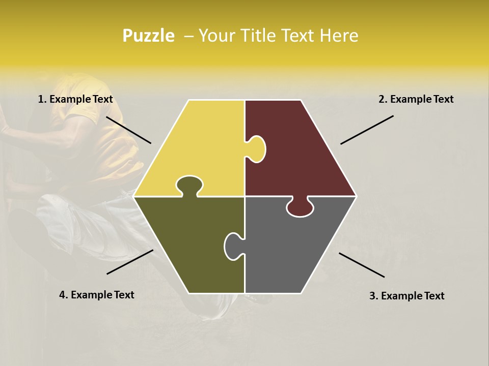 Trendy Grunge Style PowerPoint Template