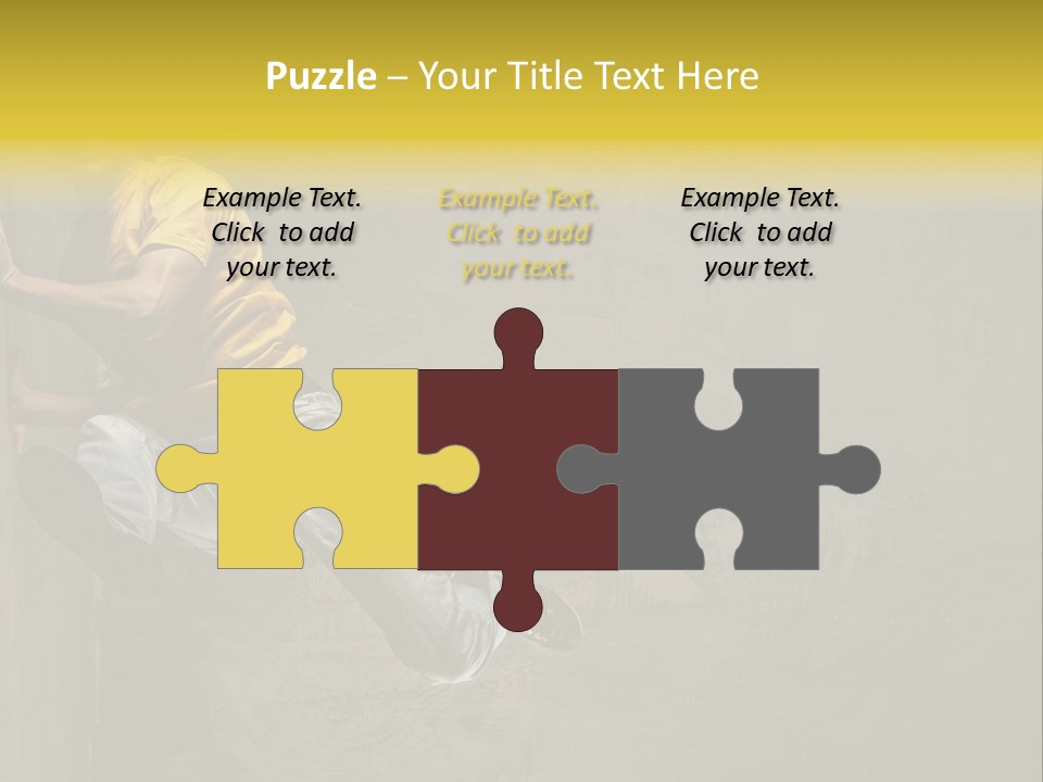 Trendy Grunge Style PowerPoint Template