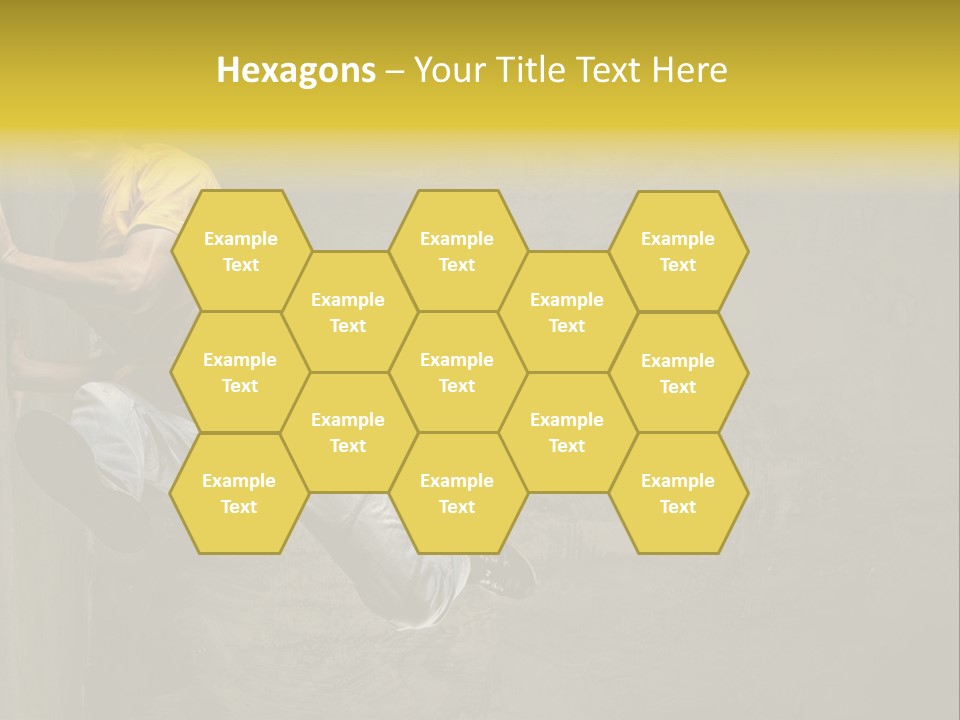 Trendy Grunge Style PowerPoint Template