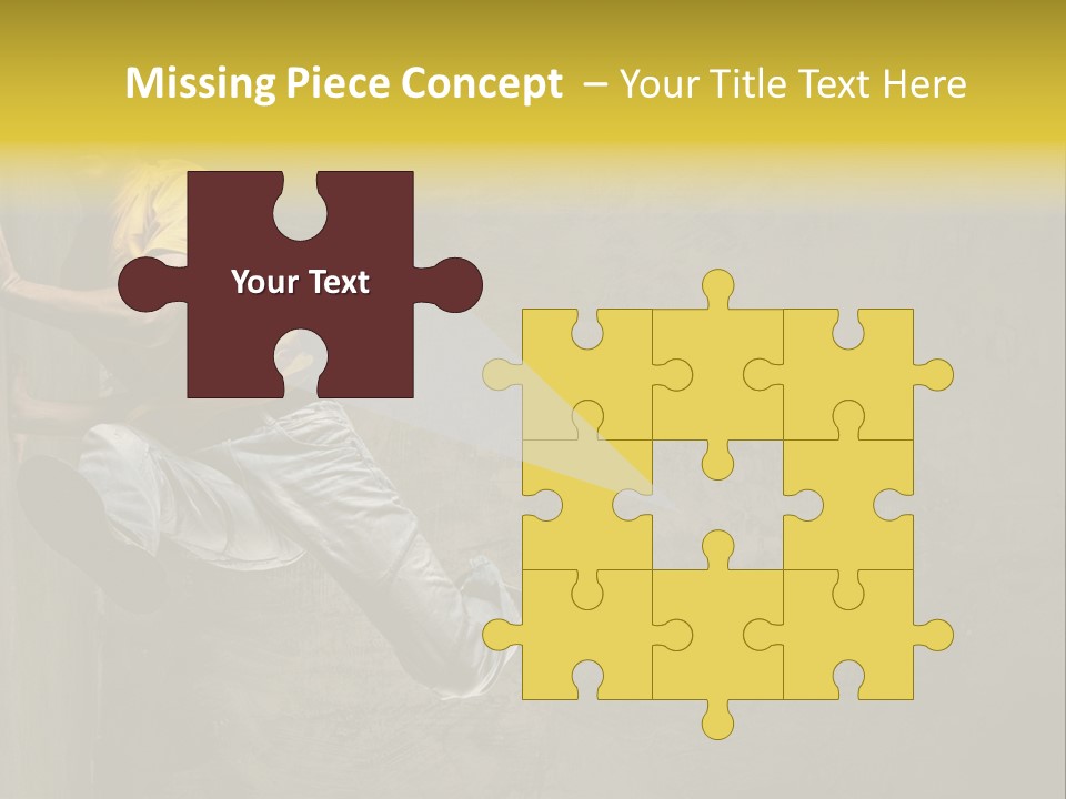 Trendy Grunge Style PowerPoint Template