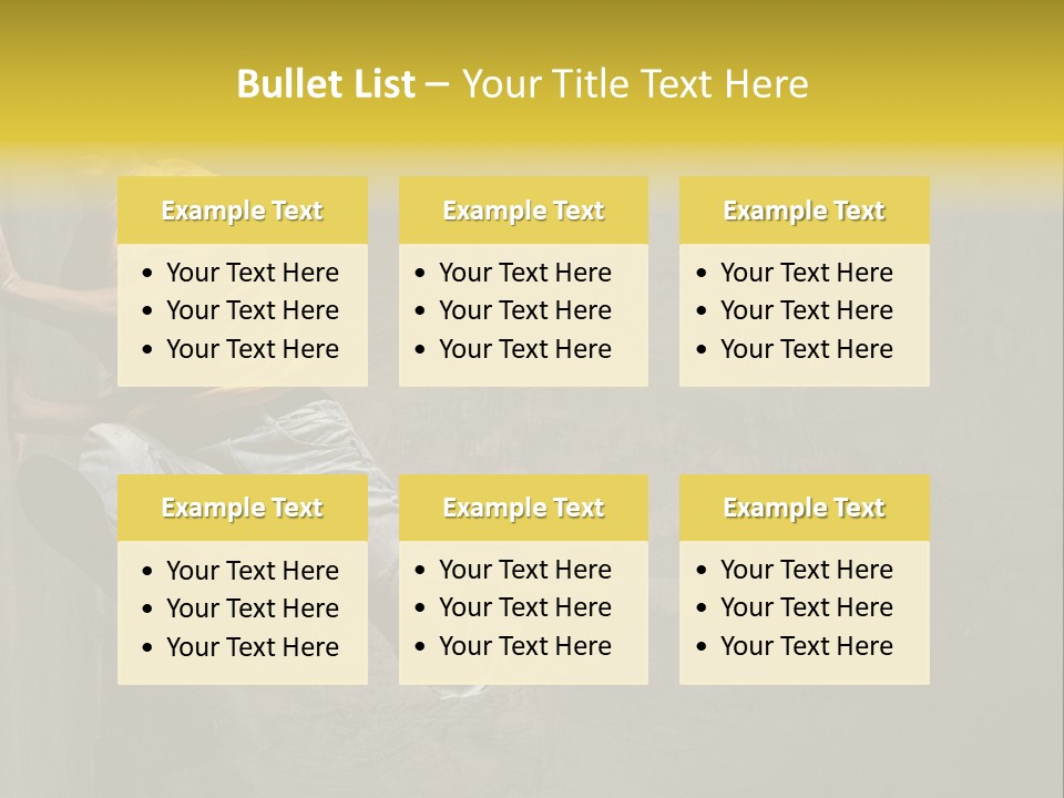 Trendy Grunge Style PowerPoint Template