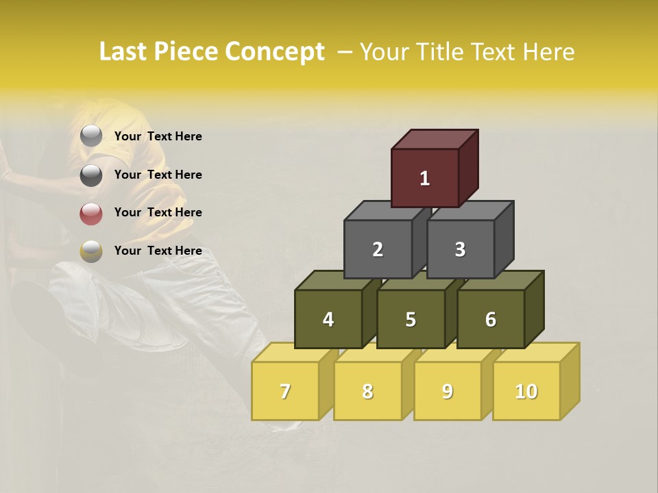 Trendy Grunge Style PowerPoint Template
