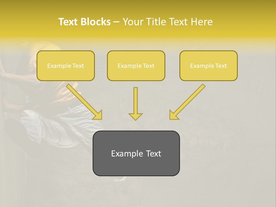 Trendy Grunge Style PowerPoint Template