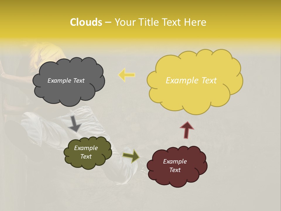 Trendy Grunge Style PowerPoint Template