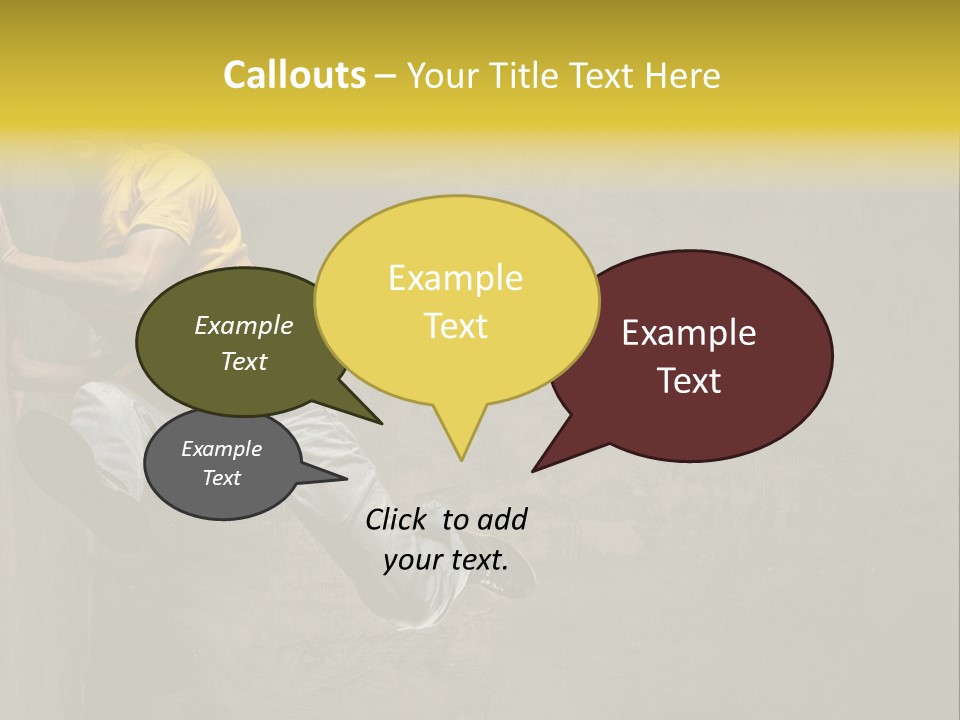 Trendy Grunge Style PowerPoint Template