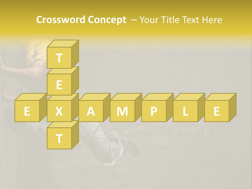 Trendy Grunge Style PowerPoint Template