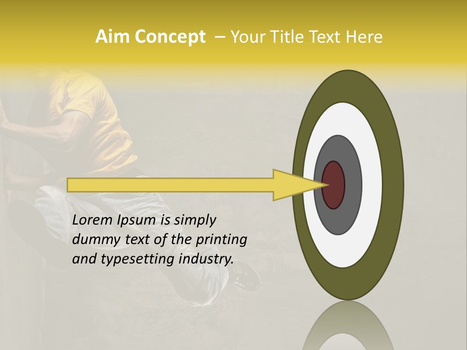 Trendy Grunge Style PowerPoint Template