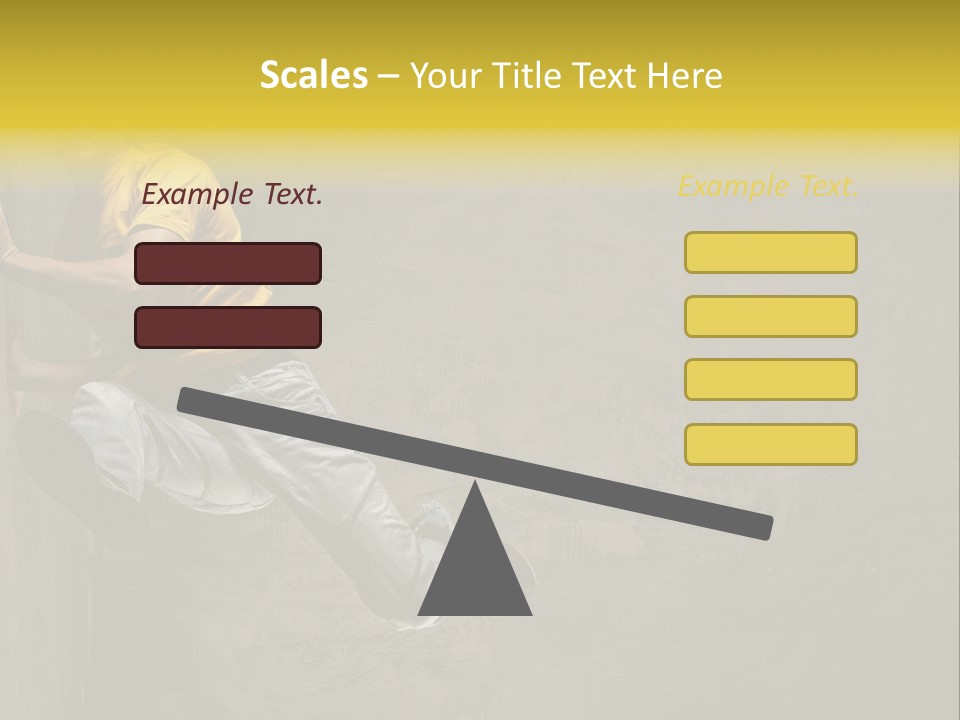 Trendy Grunge Style PowerPoint Template