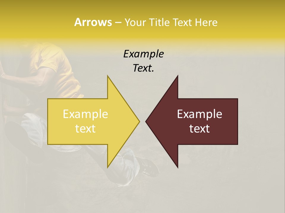 Trendy Grunge Style PowerPoint Template