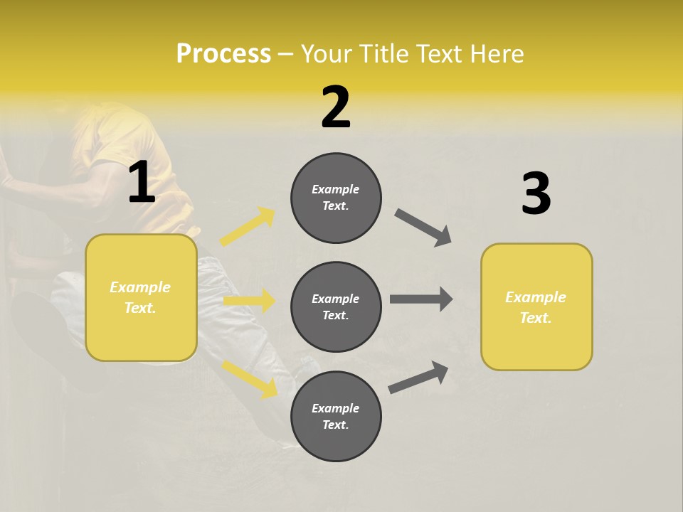 Trendy Grunge Style PowerPoint Template