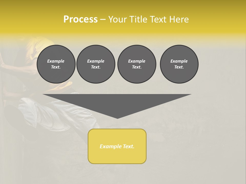 Trendy Grunge Style PowerPoint Template