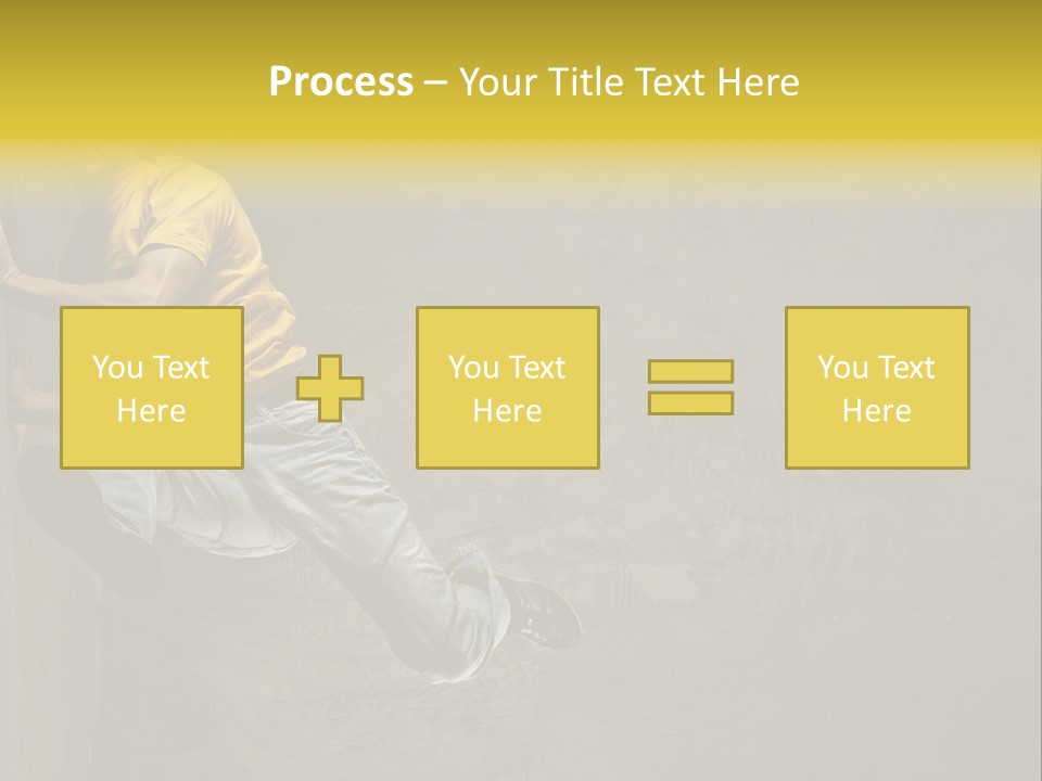 Trendy Grunge Style PowerPoint Template