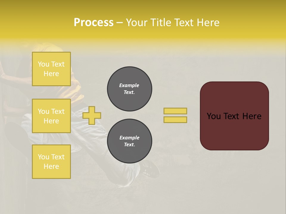 Trendy Grunge Style PowerPoint Template