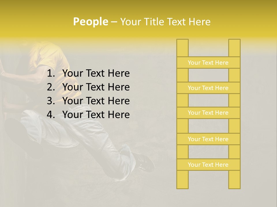 Trendy Grunge Style PowerPoint Template
