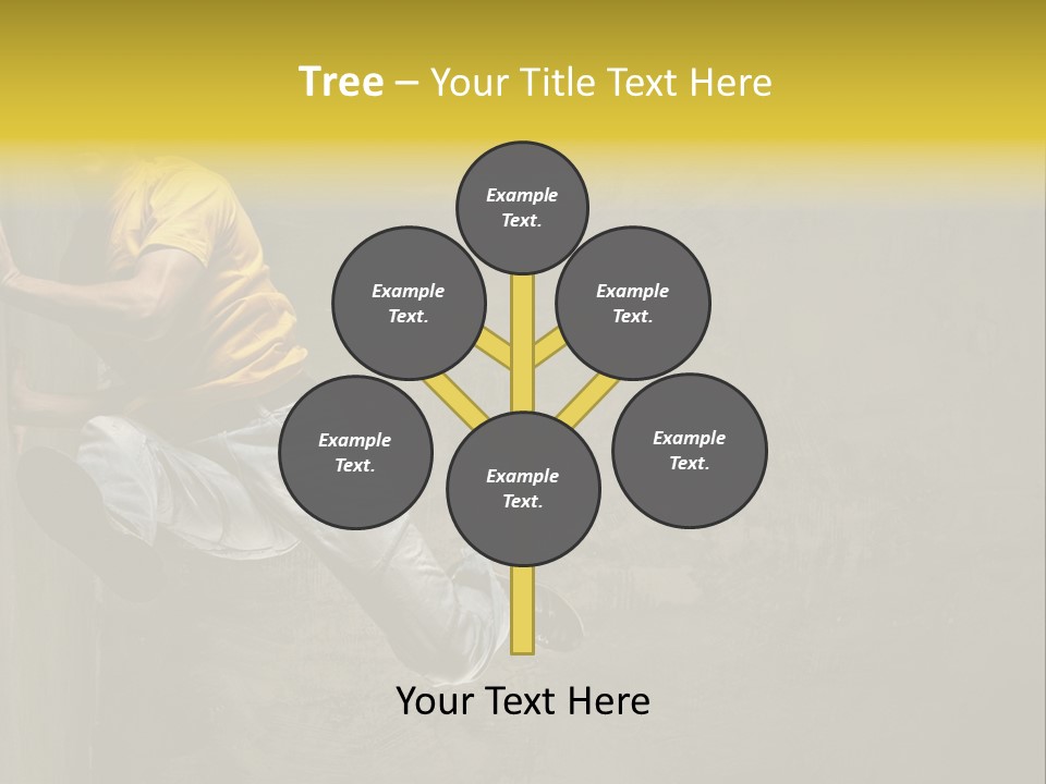 Trendy Grunge Style PowerPoint Template