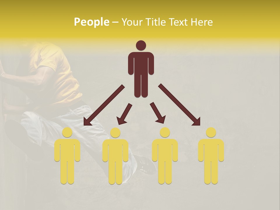 Trendy Grunge Style PowerPoint Template