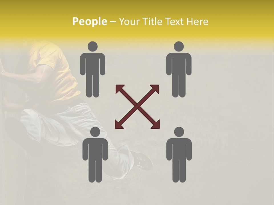 Trendy Grunge Style PowerPoint Template