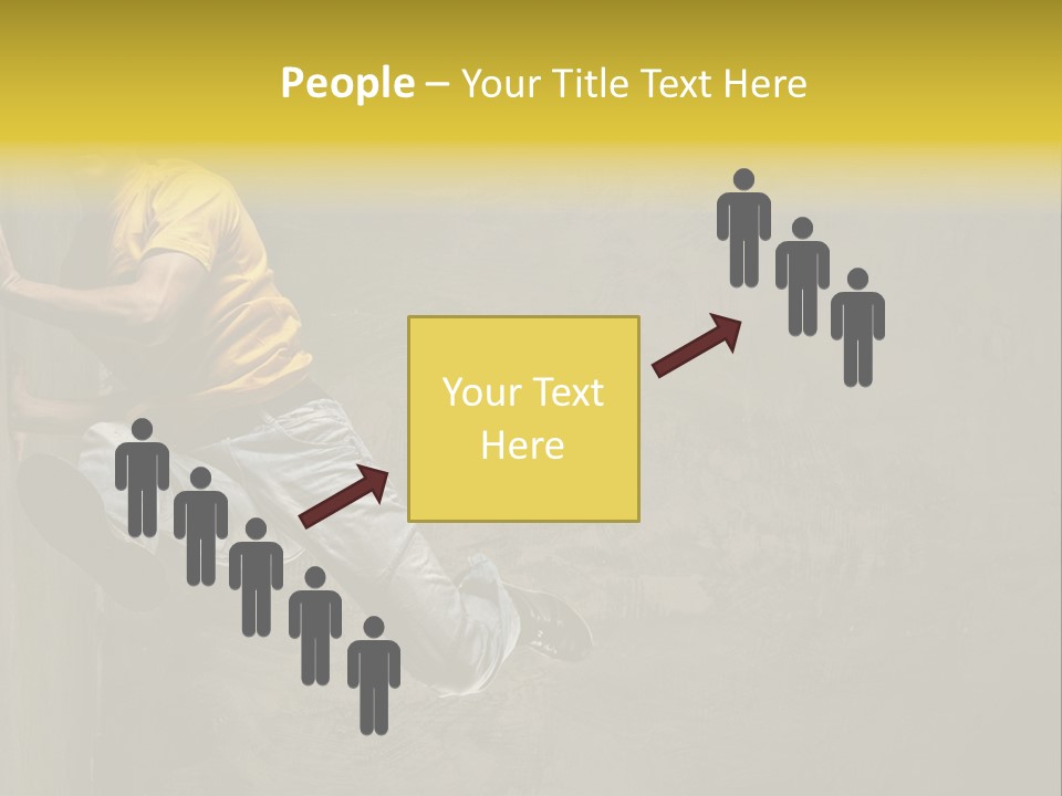 Trendy Grunge Style PowerPoint Template