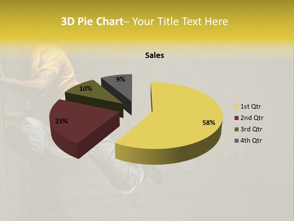 Trendy Grunge Style PowerPoint Template