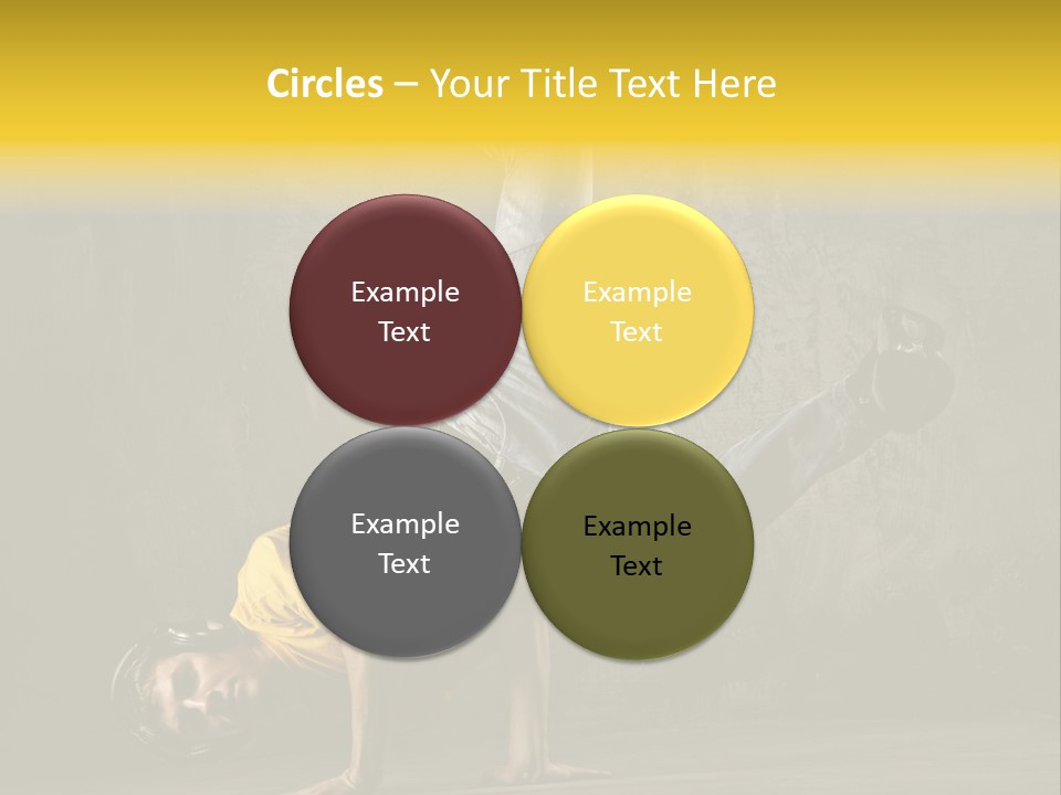 Jumper Moving Hip Hop PowerPoint Template