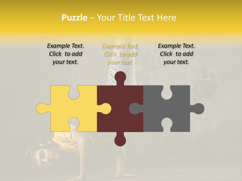 Jumper Moving Hip Hop PowerPoint Template