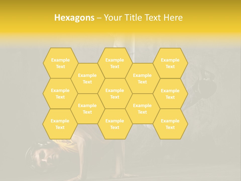 Jumper Moving Hip Hop PowerPoint Template
