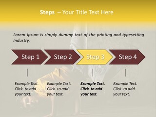 Jumper Moving Hip Hop PowerPoint Template