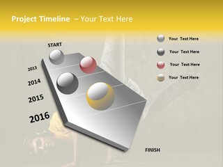 Jumper Moving Hip Hop PowerPoint Template