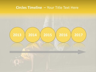 Jumper Moving Hip Hop PowerPoint Template