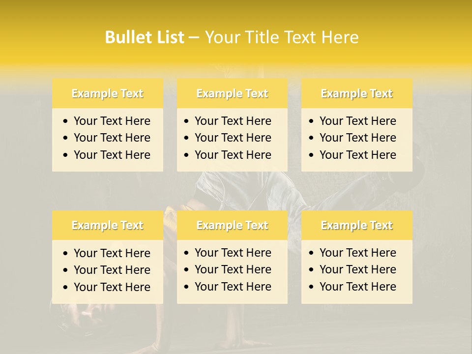 Jumper Moving Hip Hop PowerPoint Template