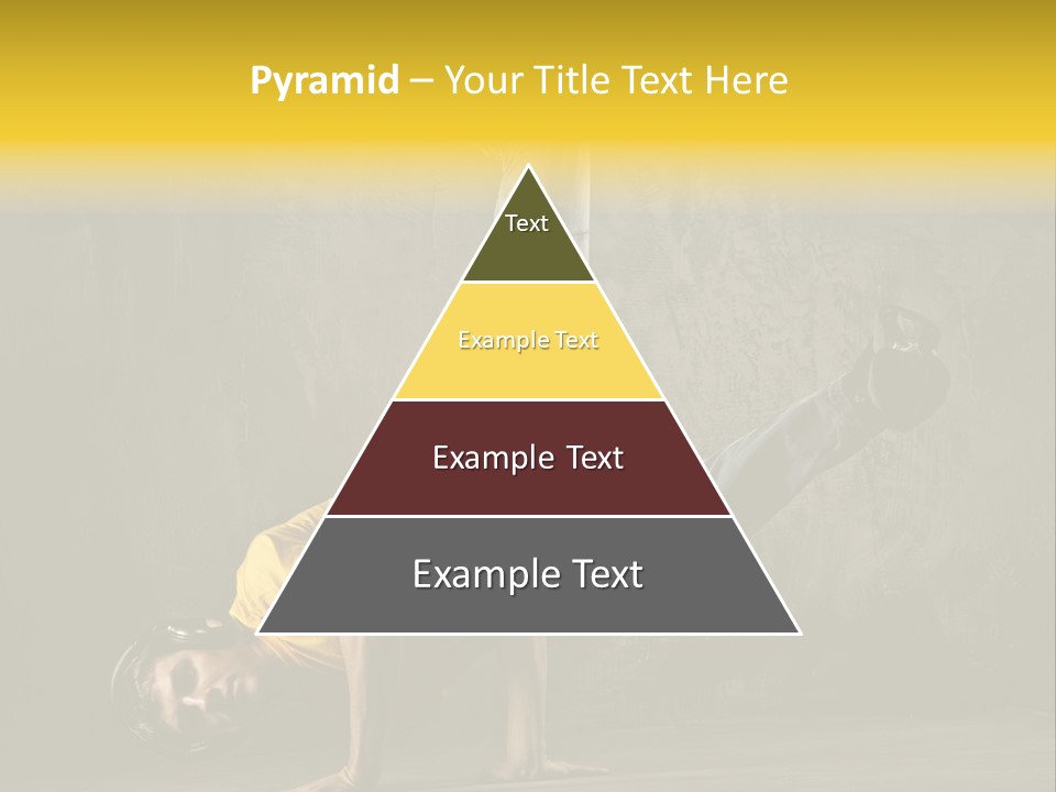 Jumper Moving Hip Hop PowerPoint Template