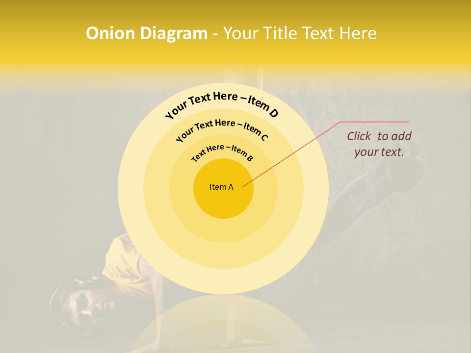 Jumper Moving Hip Hop PowerPoint Template