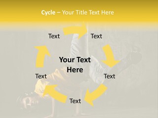 Jumper Moving Hip Hop PowerPoint Template